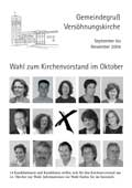 Gemeindegru - September bis November 2006 - Cover