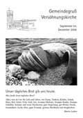 Gemeindegru - September bis Dezember 2008 - Cover